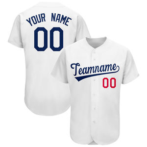 เสื้อเจอร์ซีย์เบสบอลปักลายสำหรับผู้ชายและผู้หญิงชุดเบสบอลปักโลโก้ชื่อทีม - Product Image 3