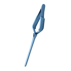 Bulldog DeBakey <b>Clamp</b> 4.1 Inch Blue Coated Metal Steel Straight <b>Long</b> Tip Plain Handle Medical Bulldog DeBakey <b>Clamp</b> - Product Image 6