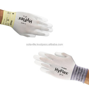 Gants de protection des mains les plus vendus avec revêtement en PU et doublure en nylon, offrant une protection, une sensibilité tactile élevée et un confort - Product Image 6