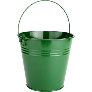 Seau en métal de haute qualité avec poignée couleurs noires pour la maison salon décor de jardin jardinière seaux multi-usages - Product Image 4