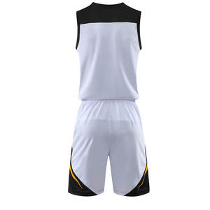 Ensemble de vêtements de sport respirants d'uniforme de basket-ball professionnel à séchage rapide avec logo personnalisé à vendre - Product Image 2