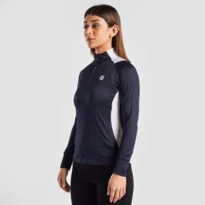 Heritage Navy Tennis <b>Jacket</b> for <b>Spring</b> Stand Collar Breathable Feature - Product Image 1