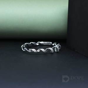 Bracelet unique rigide en diamant cultivé en laboratoire en or blanc massif 18 carats avec un design exclusif plaqué or pour chaque lieu - Product Image 5