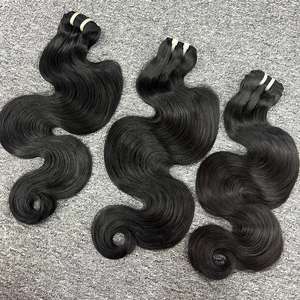 ผม100% แบบลอนจากกัมพูชาผมดิบแบบกำหนดเอง - Product Image 5