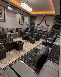 Asientos Orientales para el Suelo, Sofá Étnico, Sofá Árabe Majlis, Sofá Estilo Otomano, Conjunto Árabe Jalsa, Asientos Orientales de Lujo para el Suelo - Product Image 2