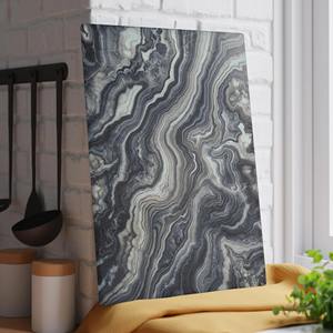 Planche à découper en marbre noir de haute qualité pour la cuisine, le service, le fromage, les fruits, le pain, l'affichage élégant à la maison et les cadeaux - Product Image 6