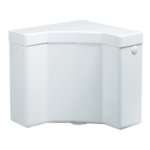Cisterna de Inodoro de Esquina Moderna con Doble Descarga, Tanque Oculto de ABS para Baño - Product Image 1
