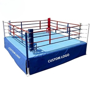 Venta al por mayor Competencia Profesional Anillo de Boxeo Falda Lateral Lona Oxford CORDURA Tela Duradero Ligero Personalizado Color Logo - Product Image 6