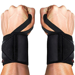 Protecteur de poignet en coton respirant avec logo personnalisé pour les exercices au poids du corps Attelle de poignet sportive - Product Image 1