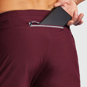 Men's Casual Quick Dry Lightweight Breathable Workout Running <b>Shorts</b> with Pockets Plain Dyed Solid Pattern Wholesale - Product Image 6