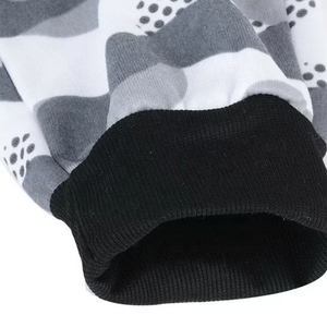 ชุดวอร์มผ้าฝ้าย100% ของผู้ชายชุดวอร์มมีฮู้ดและกางเกงสำหรับฤดูหนาวเฮฟวี่เวตลายพื้นดีไซน์ใหม่ - Product Image 6