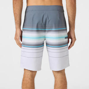 Short de bain pour hommes OEM Short de plage avec cordon de serrage de haute qualité Pantalon court de surf de sport de poche décontracté Long maillot de bain personnalisé - Product Image 5