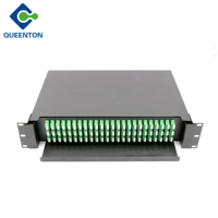 Type de tiroir ODF 144 Boîte de cadre de distribution à fibre optique avec cassette d'épissure LC/APC