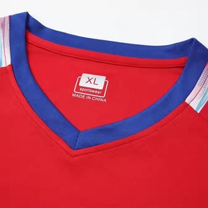 Nouveaux uniformes de football américain, maillots d'équipe à manches courtes, personnalisables, 100% polyester, antibactériens, respirants - Product Image 2