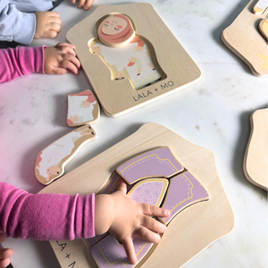 Regalos islámicos para niños, rompecabezas de madera seguro Rompecabezas de bloques islámicos gruesos - Product Image 5