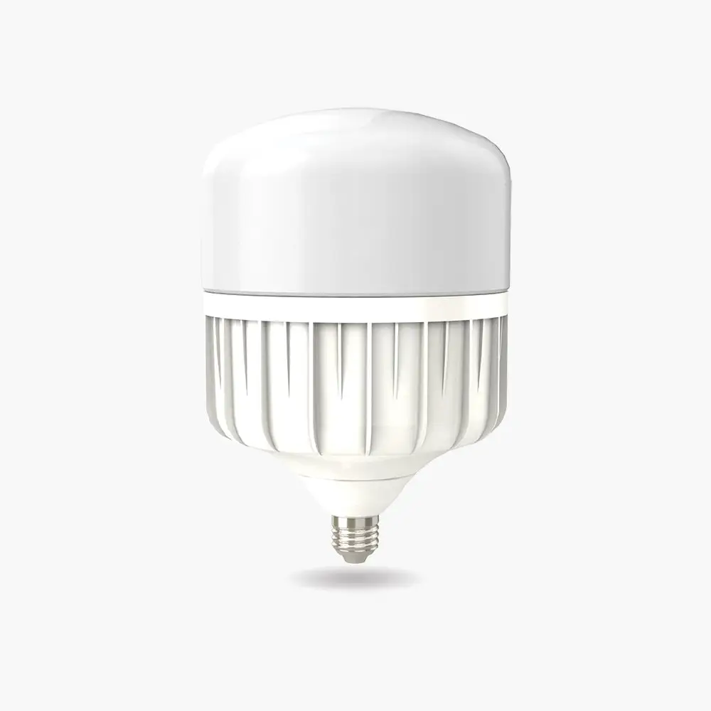 E27 Hochwertige Aluminium-Kunststoff-Großhandels-Blume weiße Farbe superheller LED-Säulenlampe