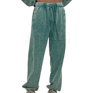 Service de vente en gros OEM de pantalons de jogging délavés à l'acide pour hommes nouveau design pantalons délavés à l'acide pour hommes meilleur prix taille adulte pantalons délavés à l'acide pour hommes - Product Image 1