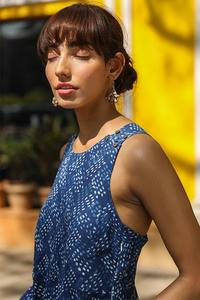 Nouvelle robe en coton Boho à la mode impression florale bloc de main imprimé vêtements d'été doux approvisionnement ODM pour les demoiselles d'honneur décontractées - Product Image 5