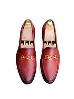 Mocassins en cuir respirant en gros sans lacet hommes de haute qualité doux et confortables chaussures décontractées fabriquées en usine élégantes et durables