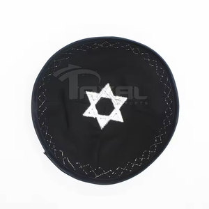 Kippah หนังแท้ kippah ปากีสถานผลิตจากโรงงาน - Product Image 3