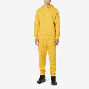 Ensemble de survêtement décontracté en coton 100 % vierge pour hommes, comprenant un sweat à capuche et un pantalon, à manches longues, idéal pour le sport, prix abordable. - Product Image 3