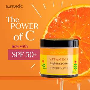 Crema Facial Iluminadora con Vitamina C de 50 ml, Certificada por GMP, con SPF, Crema Blanqueadora para la Piel con Ácido Kójico, Té Verde y Hierbas - Product Image 3