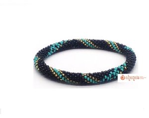 Mejor calidad Unisex moda semipreciosa hecha a mano Nepal duradero cristal cuentas perla pulsera brazaletes 7-7,5 pulgadas Casual Top - Product Image 1