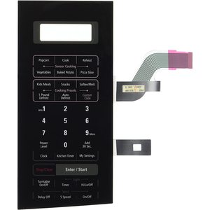 แผ่นเมมเบรนสวิตช์ไมโครเวฟซัมซุง วัสดุพลาสติกสำหรับงานไฟฟ้า - Product Image 1