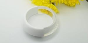 Pulseras de brazalete de madera de resina de estilo, joyería de resina multicolor, joyería de moda hecha a mano, regalo para ella por Crescent Crafts - Product Image 2