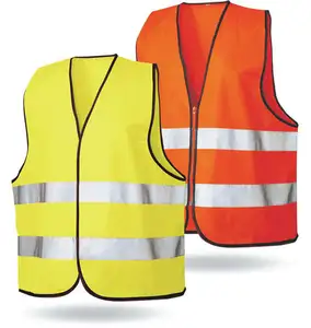 HIVIS Workwear neon pelindung keamanan pakaian reflektif garis kustom rompi di kelas 2 kualitas untuk digunakan