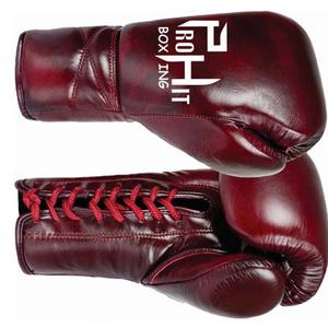 Gants de boxe professionnels Arts martiaux gants de boxe unisexe vêtements d'entraînement sport gants gagnants poignées Sparring - Product Image 2