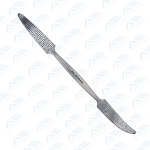 Raspador de Hueso Doble Putti de Acero Inoxidable, Instrumento Quirúrgico Manual para Modelar Huesos con Precisión, Instrumentos Médicos Quirúrgicos Duraderos - Product Image 3