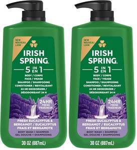 Offre Spéciale : Gel Douche Irish Spring Original Clean Refreshing à l'Huile d'Olive et Vitamine E, Revitalisant et Nourrissant pour Hommes - Product Image 6