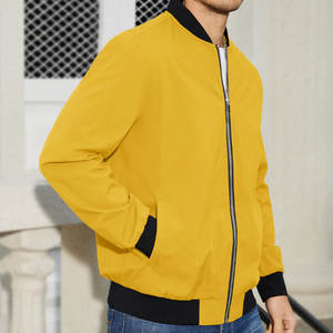 OEM personalizado ropa de invierno hombres chaqueta de bombardero de gran tamaño al por mayor fabricante chaqueta de bombardero de cuello alto impermeable chaqueta de Bombardero - Product Image 3