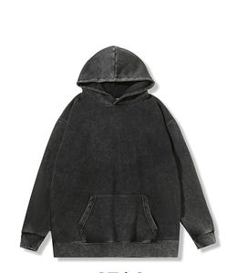 Trending Men's Hoodies Street Fashion Basic Hooded Plus Fleece Sudaderas con capucha para hombre - Product Image 2