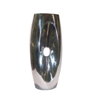 Los últimos jarrones de fundición de aluminio en bruto de Metal para hogares modernos Diseño de lujo de tendencia Flor de calidad premium Exhibiciones florales perfectas - Product Image 2