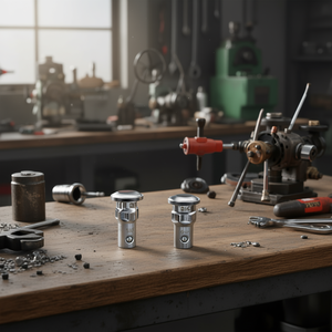 ชุดอะแดปเตอร์ฟาคอม 2 ชิ้น ขนาด 10 มม. ถึง 1/4 นิ้ว และ 19 มม. ถึง 1/2 นิ้ว สำหรับประแจ - Product Image 3