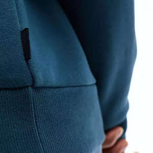 Novedades al por Mayor, Sudaderas Personalizadas de 350 Gramos de Mezcla de Algodón con Cuello Polo, Sudaderas Unisex, Sudaderas con Capucha Básicas al por Mayor - Product Image 4