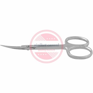 Tijeras para cutículas de manicura hechas a mano hechas a medida Tijeras de hoja curva de punta fina - Product Image 4