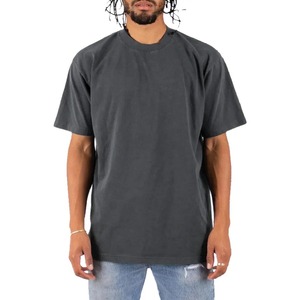ODM Hombres de alta calidad personalizado DTG impreso Logo camiseta para hombres transpirable 100% algodón camiseta en blanco hecho por Isha Industry - Product Image 4