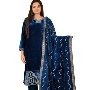 Dernière robe pakistanaise décontractée de qualité standard traditionnelle moderne Salwar Kameez pour les fêtes et les fêtes - Product Image 1