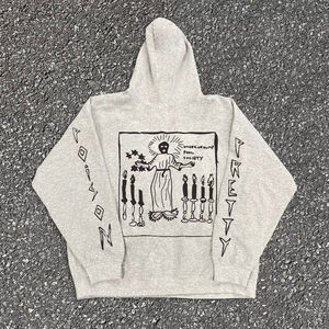 Sudadera con Capucha Corta de Corte Cuadrado, Estampado DTG de Moda, 450 g, Estilo Urbano, Sudadera de Alta Calidad, Fabricante de Ropa Personalizada - Product Image 3