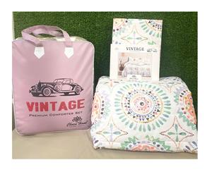 Export Quality Cotton Bed Sheet Ultra Soft Lightweight & Durable Quilt <b>Set</b> for Bedroom Hotel & Home Decor Bedding <b>Comforter</b> <b>Set</b> - Product Image 1