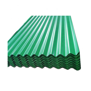 Tôles d'acier galvanisé PPGI ondulées durables à haute teneur en <span class=keywords><strong>zinc</strong></span>, tuiles de <span class=keywords><strong>toiture</strong></span> prélaquées - Product Image 2