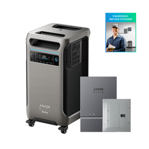 ชุดอุปกรณ์พลังงานบ้านอัจฉริยะ SOLIX F3800 Plus พร้อมอินเวอร์เตอร์ Pure Sine Wave แบตเตอรี่ภายนอก MPPT สำหรับติดตั้งในออสเตรเลีย สหรัฐอเมริกา และยุโรป ลดราคาพิเศษจากโรงงาน - Product Image 1