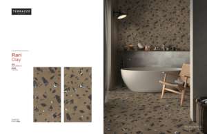 FLORI CLAY, Porcelana Tallada con Aspecto de Terrazo, TLESI - Product Image 3