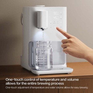 Nuevo Lanzamiento, Preparador de Fórmula para Bebés Inteligente con Certificación KC, Hervidor Termostático Automático para Leche de Bebé, Material de Vidrio y Silicona - Product Image 6