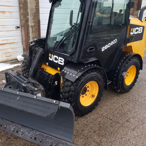 Venta al por mayor Original usado JCB 260 Comparar ruedas minicargadoras cargadora en buenas condiciones para la venta - Product Image 1