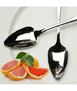 ช้อนชาสแตนเลสหลายขนาดชุดช้อนเครื่องเงินช้อนสำหรับงานแต่งงานจากอินเดียเหมาะสำหรับเครื่องครัวใช้ในโรงแรม - Product Image 3