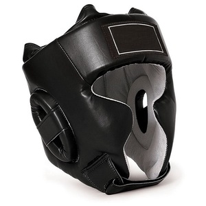 Casque de protection intégral léger YQ personnalisé en acier au carbone et bambou, couleur unie, avec frein en U, pour MMA et Kickboxing, protection des oreilles - Product Image 2